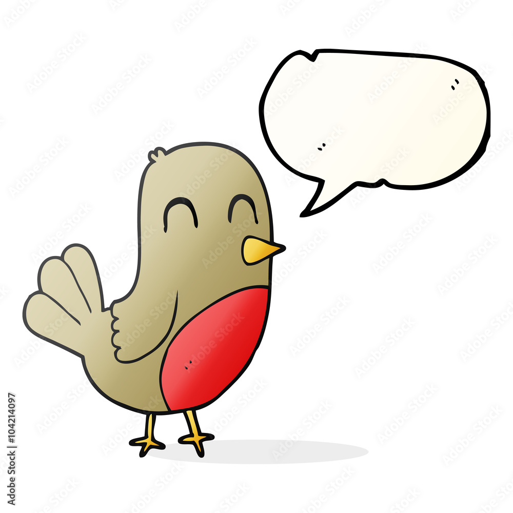 speech bubble cartoon robin speech bubble cartoon robin