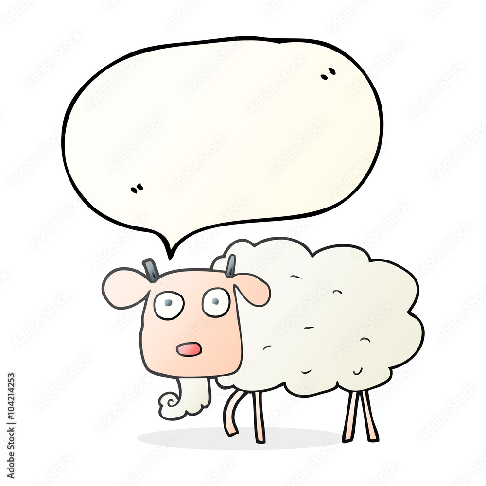 speech bubble cartoon goat speech bubble cartoon goat