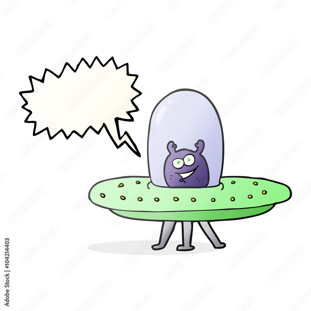 speech bubble cartoon space alien speech bubble cartoon space alien