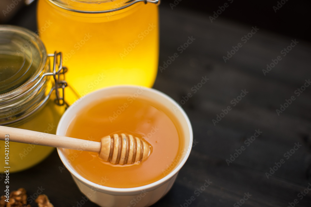 Honey with walnut Honey with walnut