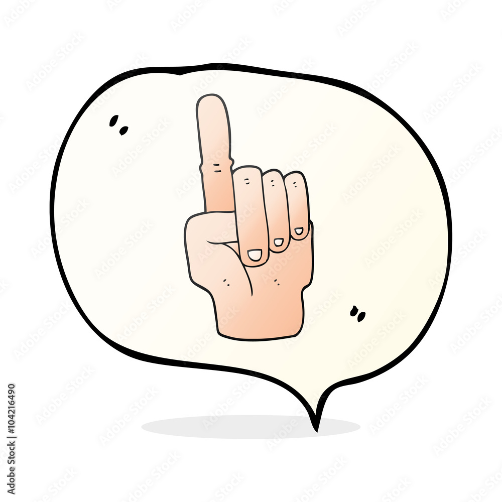 speech bubble cartoon pointing hand speech bubble cartoon pointing hand