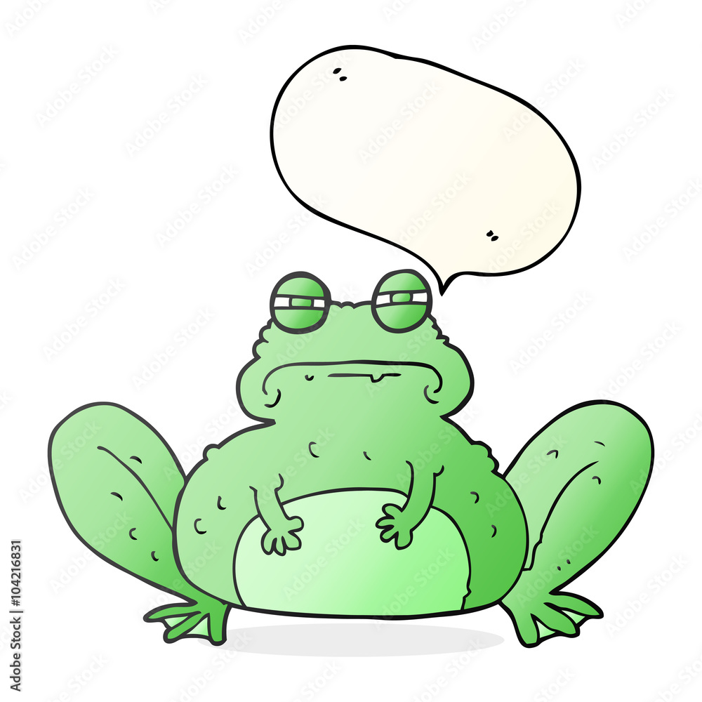 speech bubble cartoon frog speech bubble cartoon frog