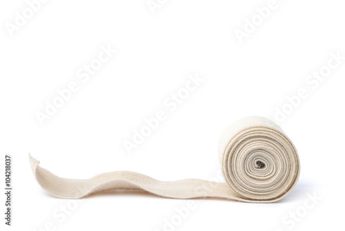 Bilde på lerret Medical bandage on a white background