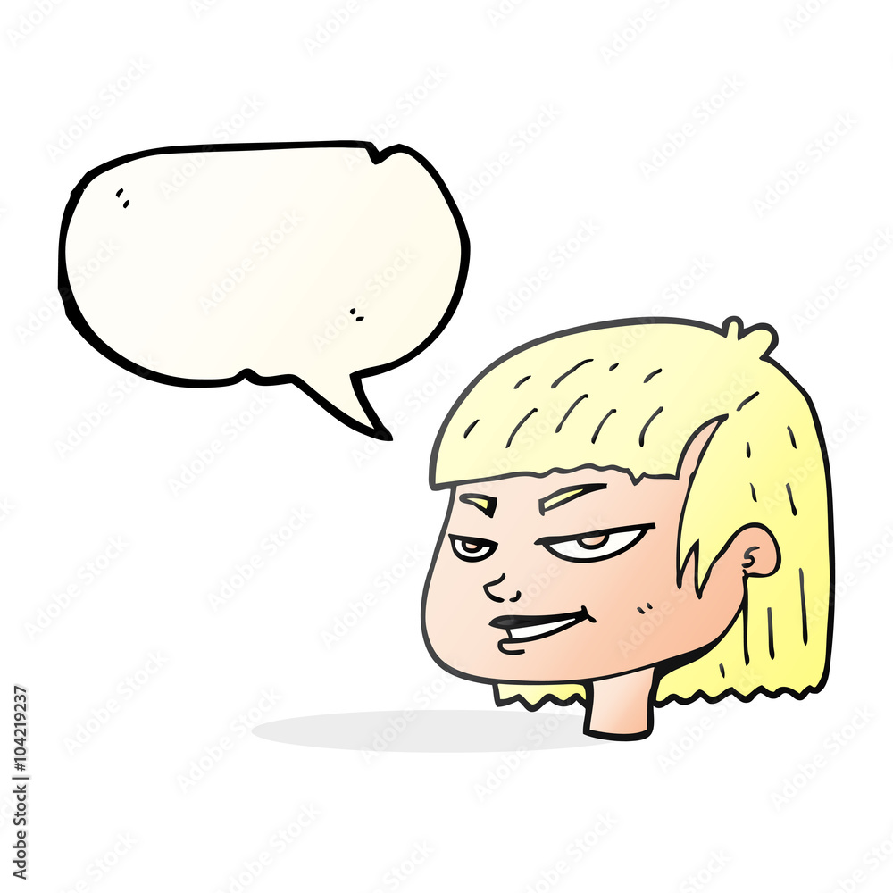 speech bubble cartoon mean looking girl speech bubble cartoon mean looking girl