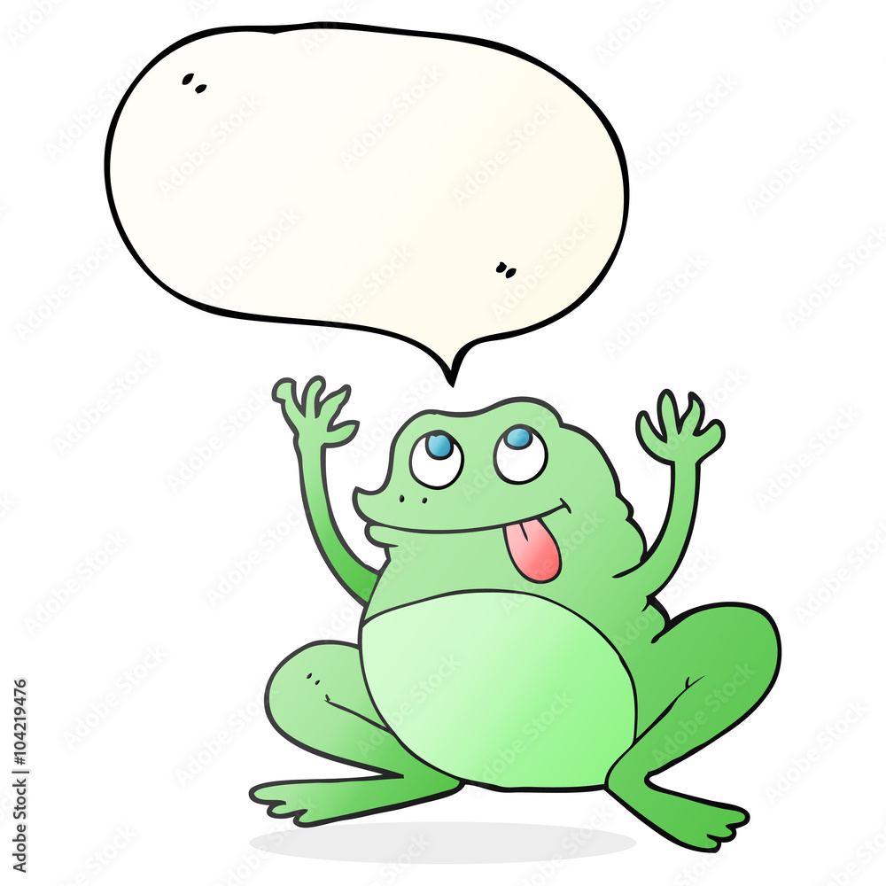 funny speech bubble cartoon frog funny speech bubble cartoon frog