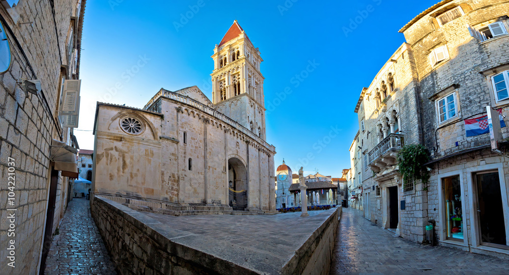 Stone architecture of UNESCO town Trogir