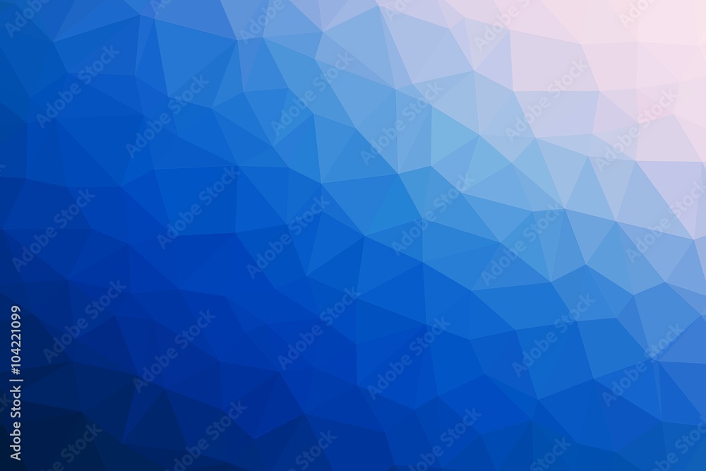 blue abstract background of triangles low poly blue abstract background of triangles low poly