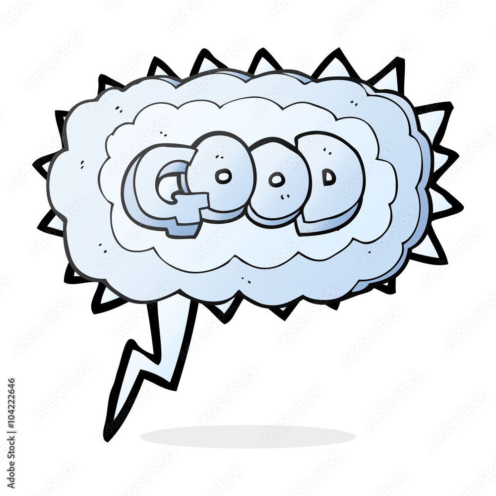 speech bubble cartoon Good symbol speech bubble cartoon Good symbol