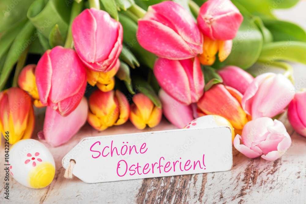 Fototapeta premium Schöne Osterferien!