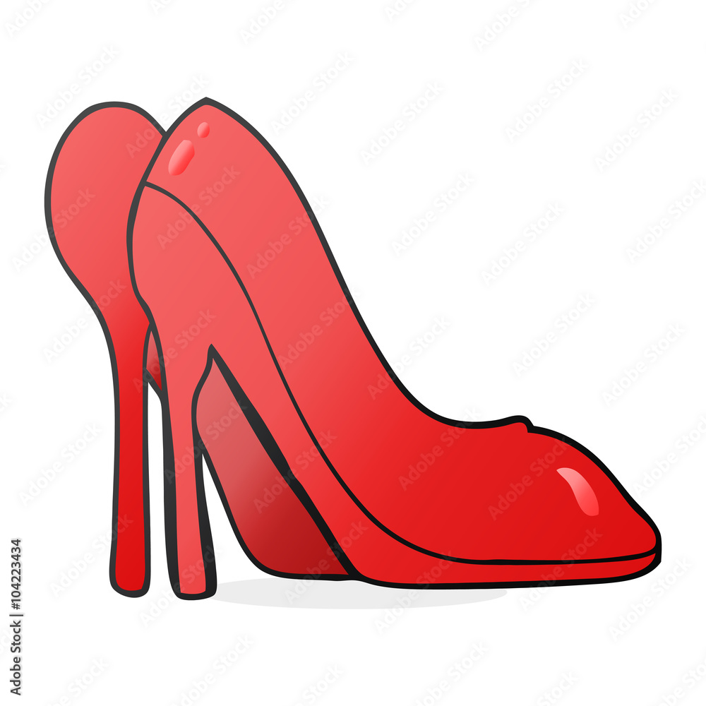 cartoon high heel shoes cartoon high heel shoes