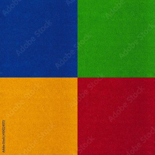 Abstract background set four colors