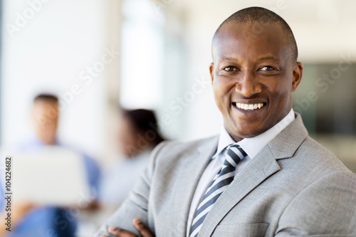 african businessman portrait