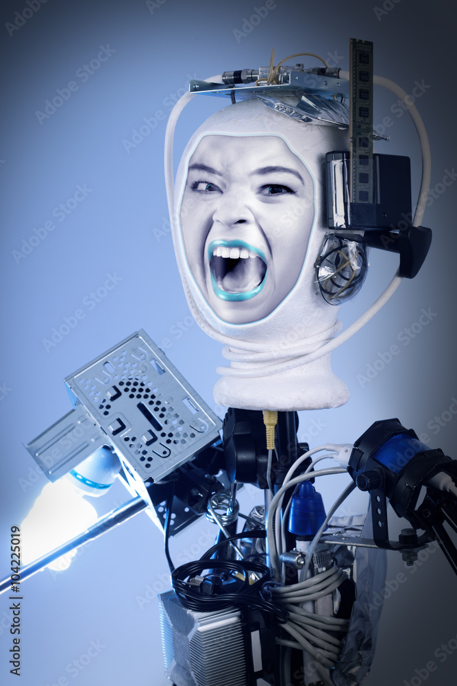 Human Robot Stock Photo Adobe Stock