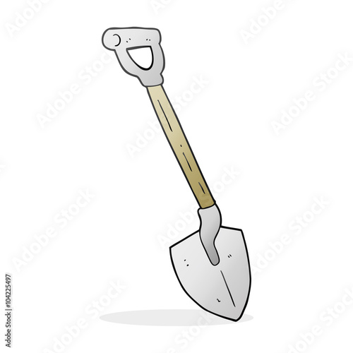 cartoon shovel
