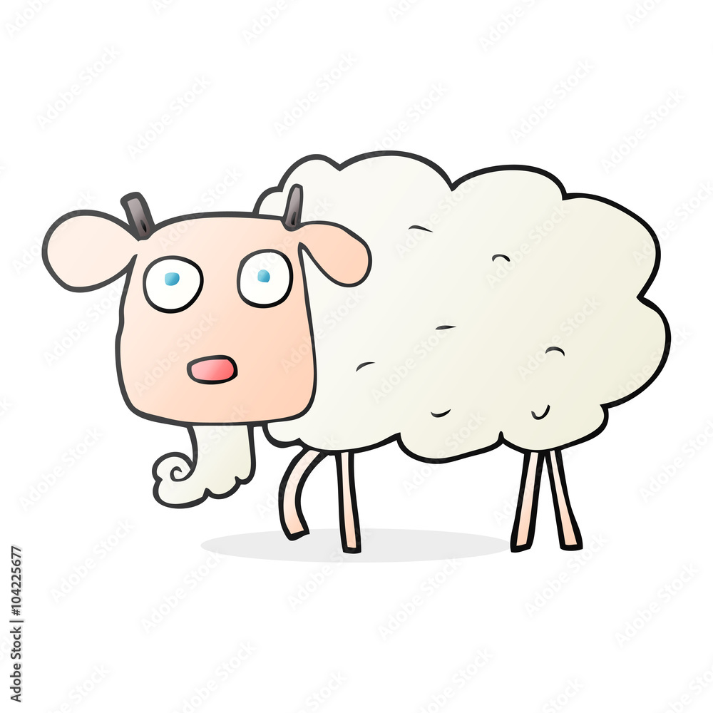 cartoon goat cartoon goat