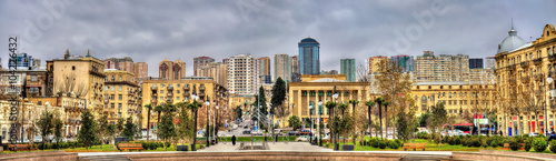 Panorama of Baku from Winter Park