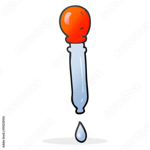 cartoon water dropper