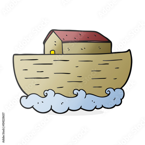 cartoon noah's ark