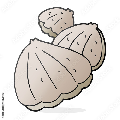 cartoon oysters