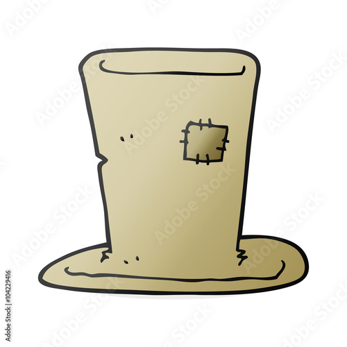 cartoon tramp top hat