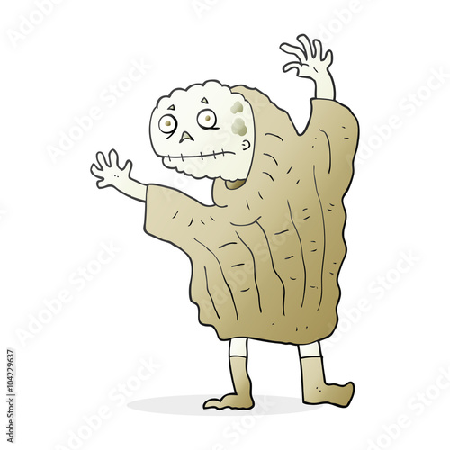 cartoon halloween ghoul
