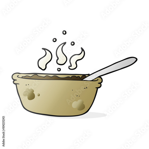 cartoon bowl of stew
