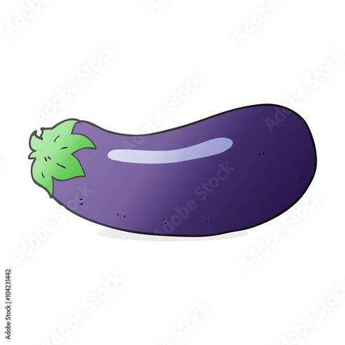 cartoon eggplant