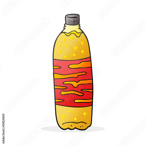 cartoon fizzy drink