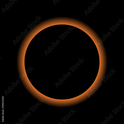 Obraz na płótnie solar eclipse w salonie