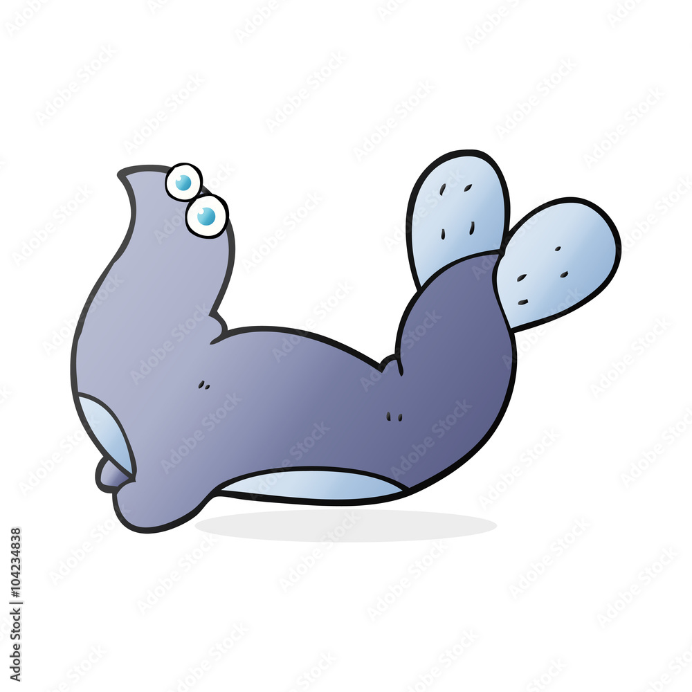 cartoon seal cartoon seal