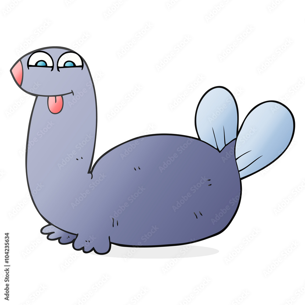 cartoon seal cartoon seal