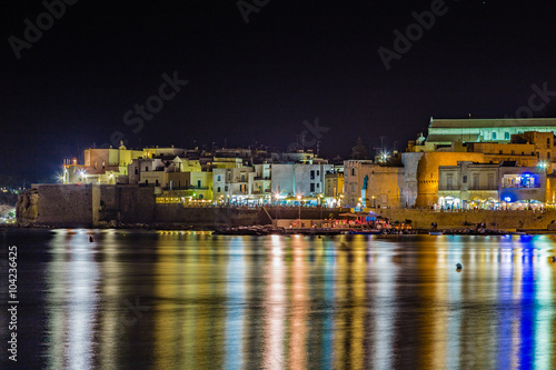 Night view of harbor on the Adriatic sea © Vivida Photo PC
