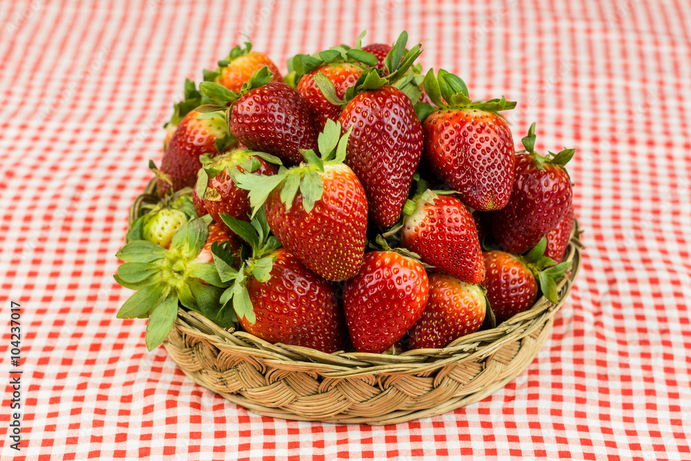 Strawberry, Fruit, Close-up, Group of Objects