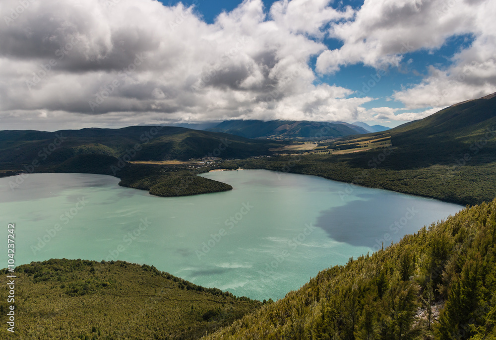 Lake Rotoiti, Nelson Lakes National Park, New Zealand