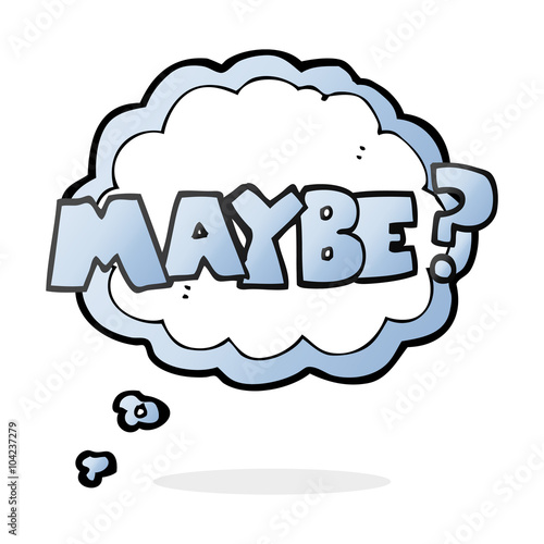 maybe cartoon symbol