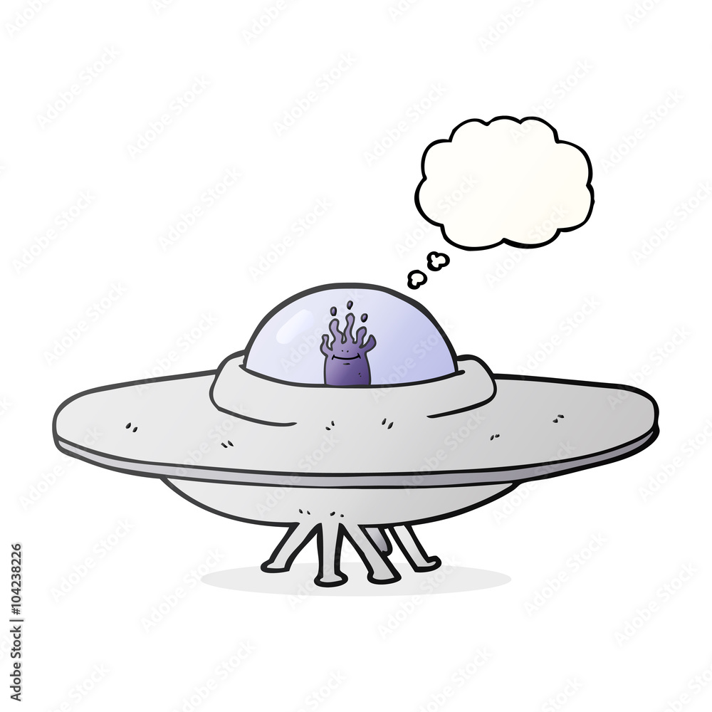 thought bubble cartoon flying saucer thought bubble cartoon flying saucer