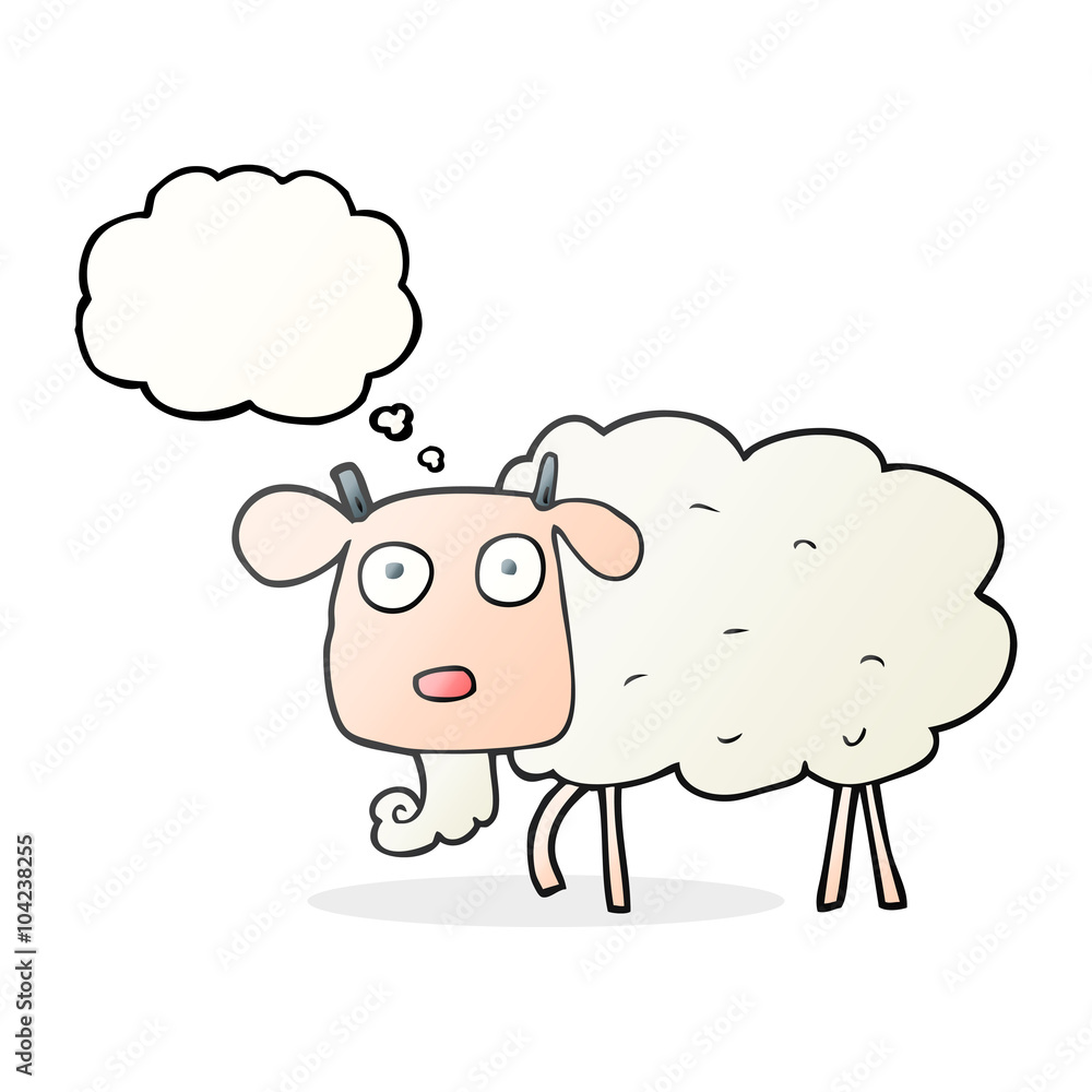 thought bubble cartoon goat thought bubble cartoon goat