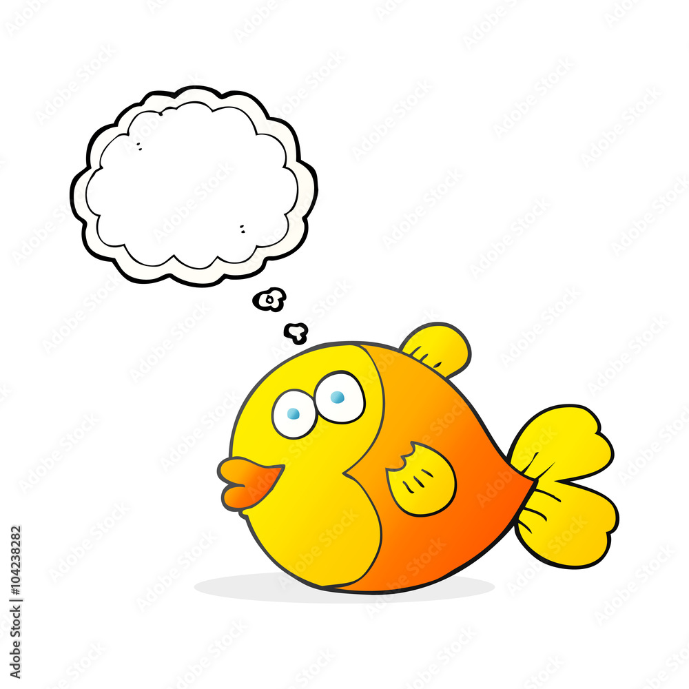 thought bubble cartoon fish thought bubble cartoon fish