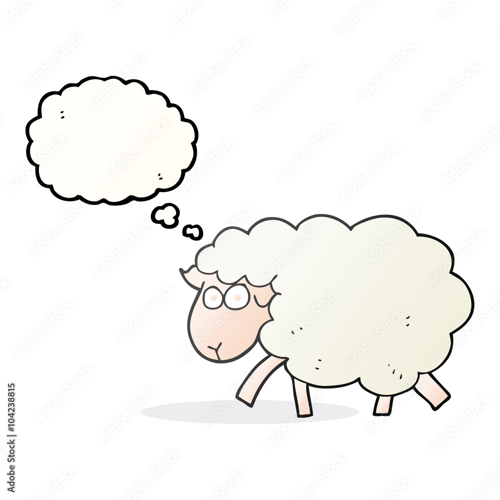 thought bubble cartoon sheep thought bubble cartoon sheep