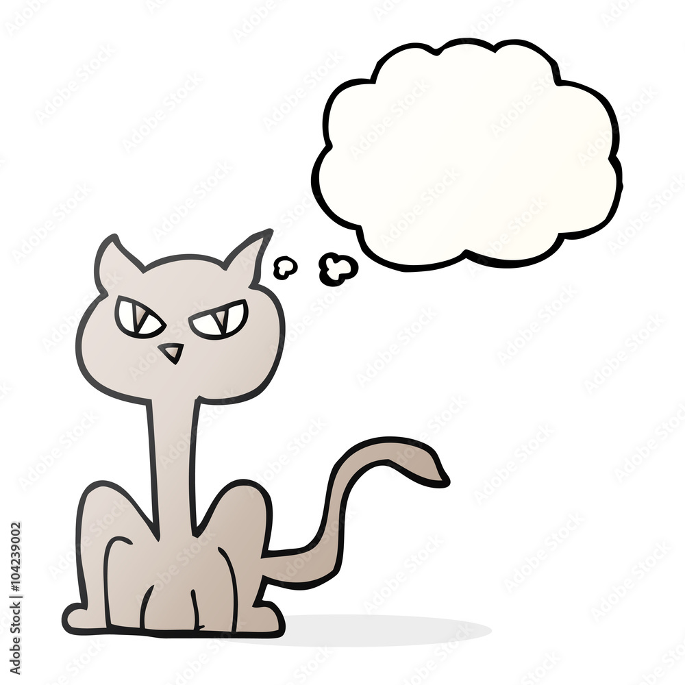 thought bubble cartoon angry cat thought bubble cartoon angry cat