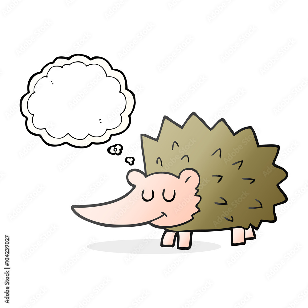 thought bubble cartoon hedgehog thought bubble cartoon hedgehog