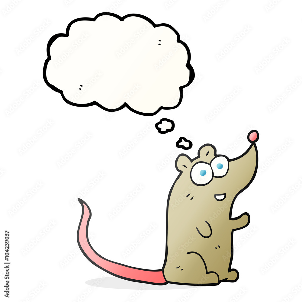 thought bubble cartoon mouse thought bubble cartoon mouse