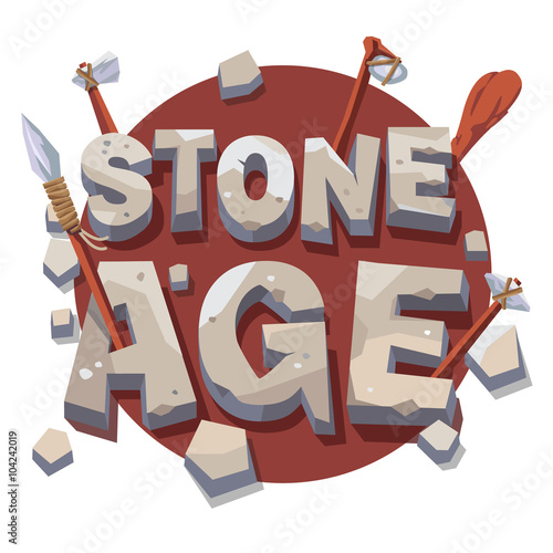 Stone age writing with prehistoric wooden tools