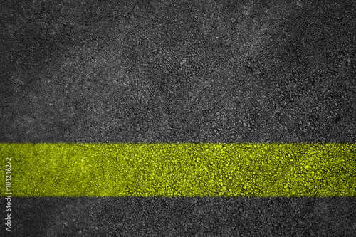 Wallpaper Mural Asphalt Road Texture With Yellow Strip Torontodigital.ca