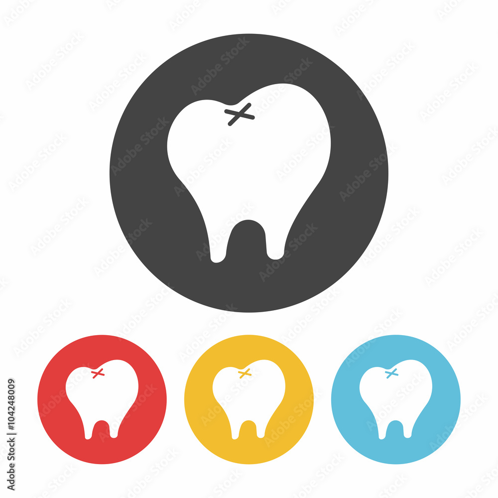 dentist tooth icon dentist tooth icon