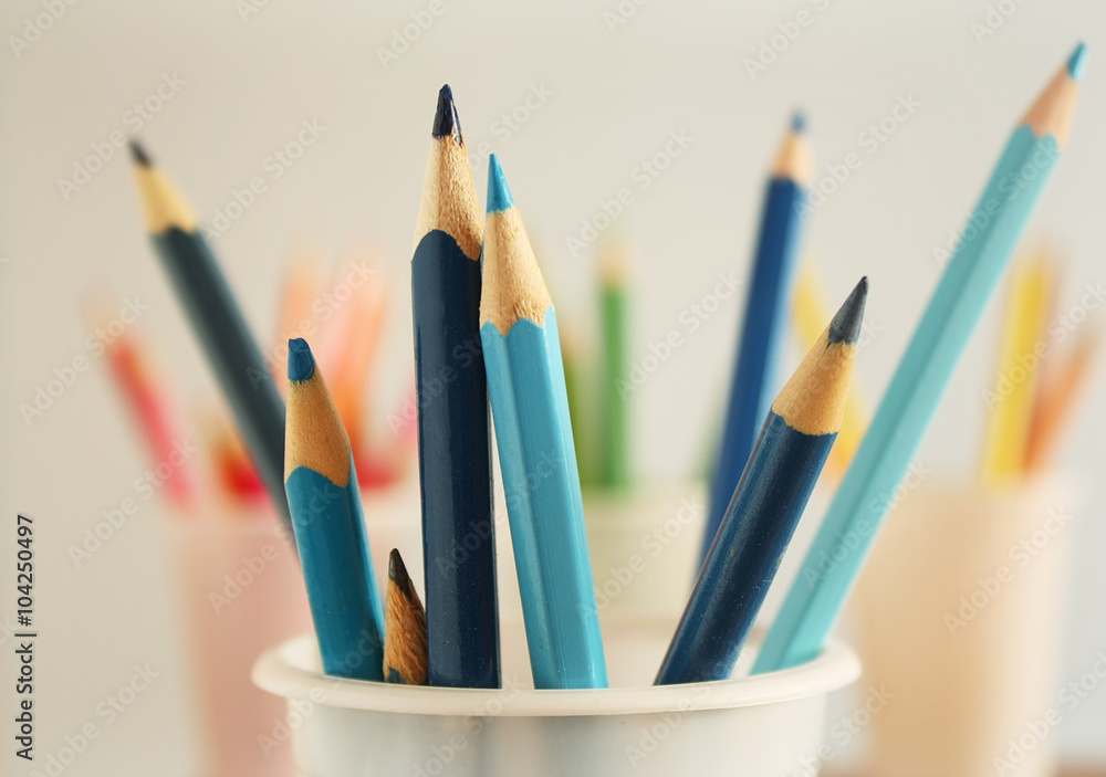 Set of color pencils Set of color pencils