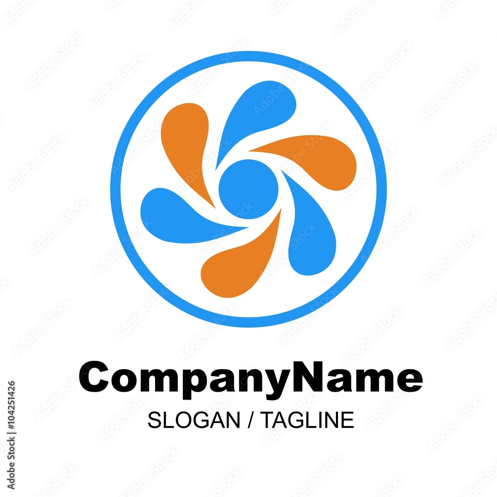 Florist vector logo icon Florist vector logo icon
