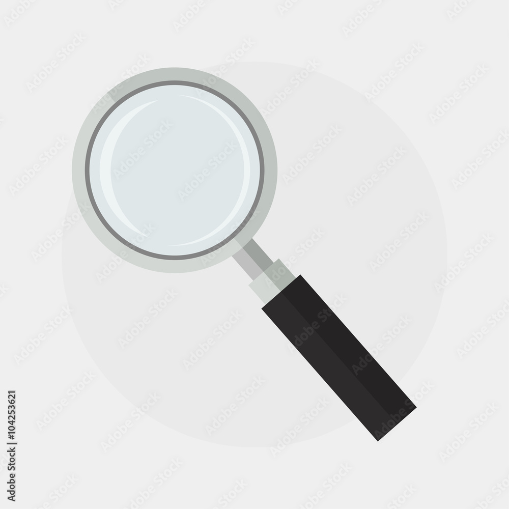 Magnifying glass vector illustration Magnifying glass vector illustration