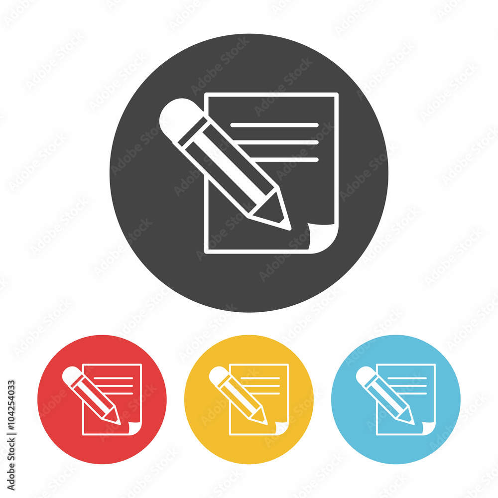Fototapeta premium document icon