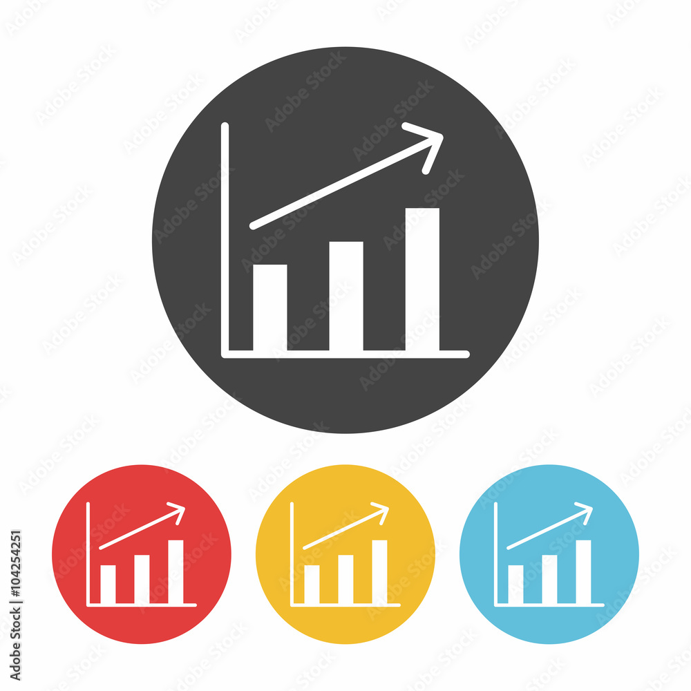 financial stock icon financial stock icon